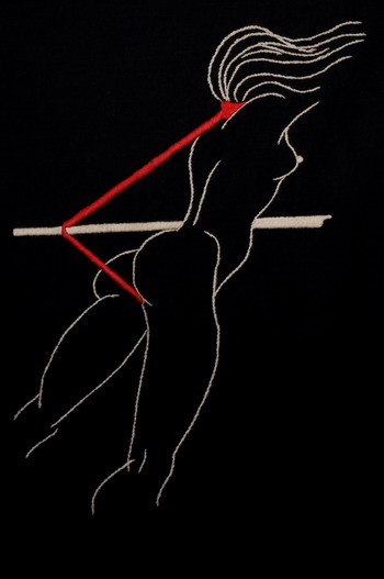 Tomi Ungerer - Totempole - Broderie érotique Tomi Ungerer - Totempole - Broderie érotique
